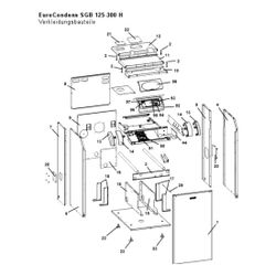 Brötje Verkleidungsdeckel Mitte für SGB 215–300... BROETJE-7637960 4017042146074 (Abb. 1)