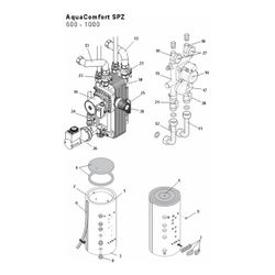 Brötje Isolierung Deckel für SPZ 650, 699051... BROETJE-699051 4017042699051 (Abb. 1)