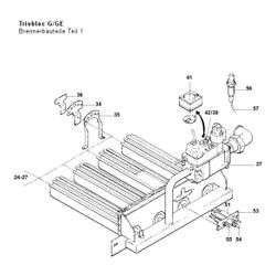 Brötje Zündelektrode G 9-32, 527620... BROETJE-527620 4017042527620 (Abb. 1)