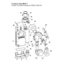 Brötje Brennerrohr für WGB 20 EVO, 646611... BROETJE-646611 4017042646611 (Abb. 1)
