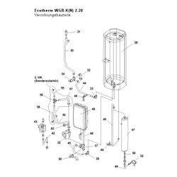 Brötje 3-Wege-Ventil Ersatz-Set für WGB-KN, 230V... BROETJE-638289 4017042638289 (Abb. 1)