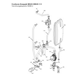 Brötje Gasanschlussrohr für WGB 2.15/2.20... BROETJE-986434 4017042986434 (Abb. 1)