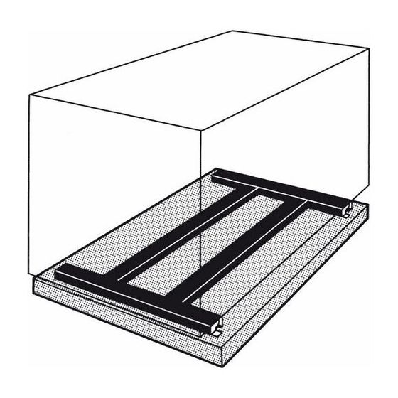 Buderus Kesselunterbau für GE515 7 Glieder