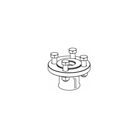 Buderus Adapter Sicherheitsventil GB402 zum Anschluss Feder-Sicherheitsventil