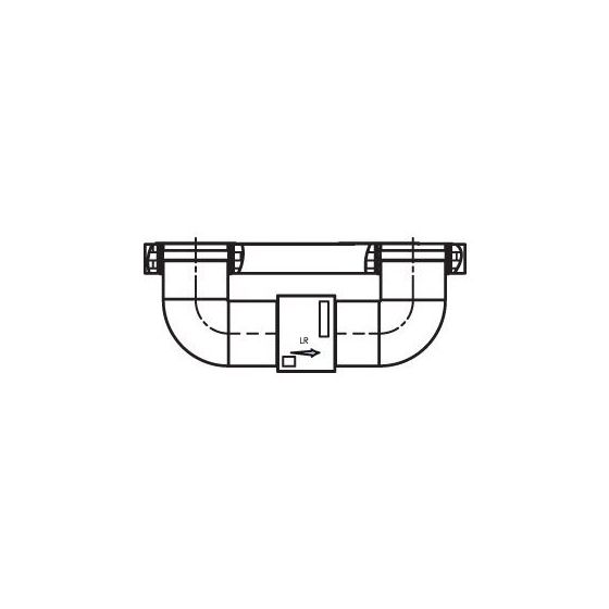 Buderus Logaplus Paket LKP700-3 oben Paket Luftkanäle für WLW196iIR 6-8