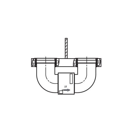 Buderus Logaplus Paket LKP900-3 unten Paket Luftkanäle für WLW196iIR 11-14