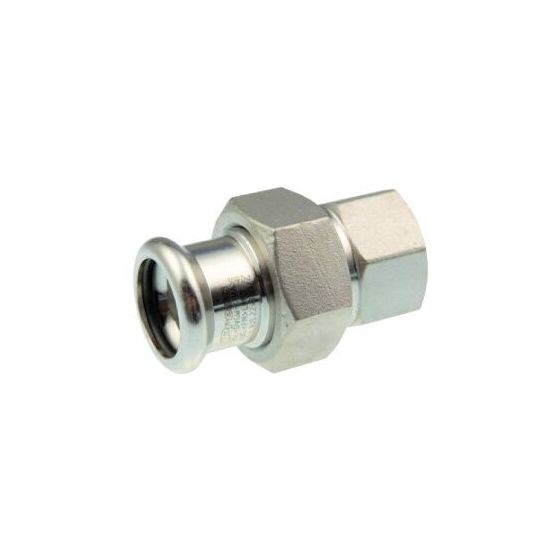 Buderus Logafix Edelstahl Doppelnippelverschraubung Innen/Innengewinde 28mm x Rp 1