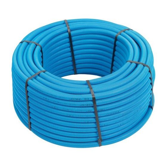 Buderus Rohr 20x2mm 50m Bund Schutzrohr RIXc, PE-Xc/AL/PE-Xc, Presskontur BE, Blau