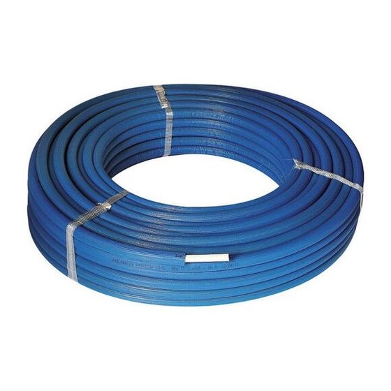 Buderus Rohr 16x2mm 50m Bund 13mm isoliert RIXc, PE-Xc/AL/PE-Xc, Presskontur BE, Blau