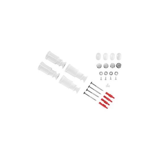 Buderus Montageset Wand Messing Standard Chrom Wandmontageset Standard