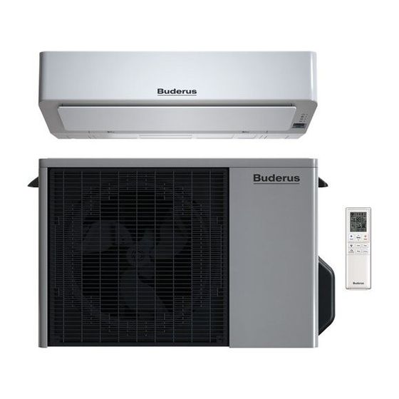 Buderus Logacool Singlesplit-Klimageräte AC166i.2-Set 3,5kW