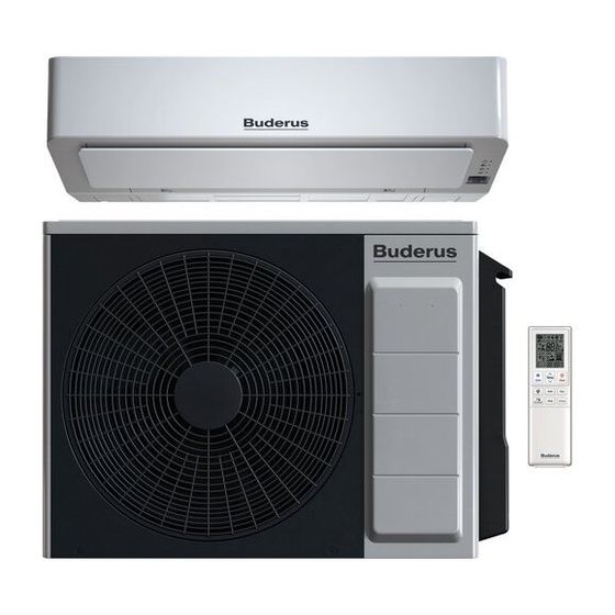 Buderus Logacool Singlesplit-Klimageräte AC186i-Set 3,5kW