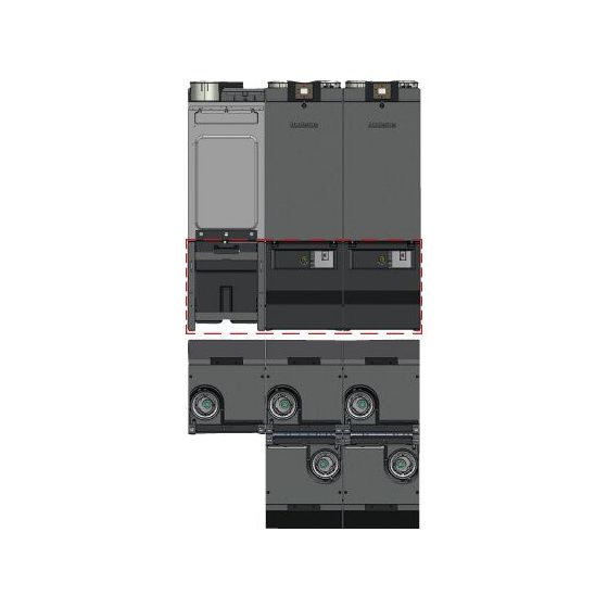 Buderus TR5 Kaskaden Set inklusive Isolierung Vorlauf/Rücklauf, DN 100, PN 6, Gas DN 80, PN 16