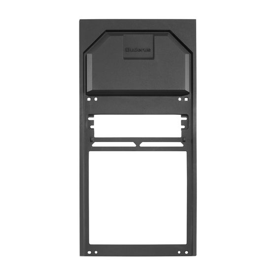 Buderus Frontplatte Gusseisen 775x385mm für Gasheizeinsätze