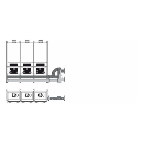 Buderus TL3 Kaskadenunit mit Isolierung und Weiche, DN 65, PN 6, Gas R 2, PN 16