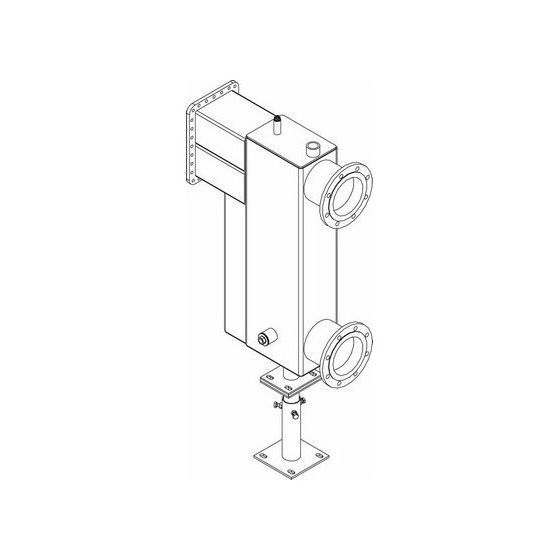 Buderus Weichengruppe Kaskade GB402 Weiche DN 150, PN 6 mit Wärmeschutz