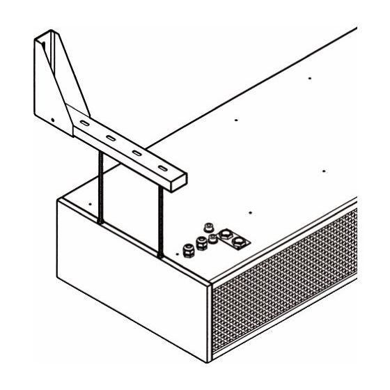 Buderus Wandkonsole Typ 500890 RAL 9016 TLS UNILine, 2 Stück