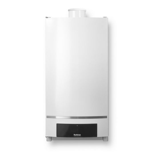 Buderus Logamax plus, Gas-Brennwertgerät GB162-85 V2, 85kW, Erdgas H, 980x520x469mm