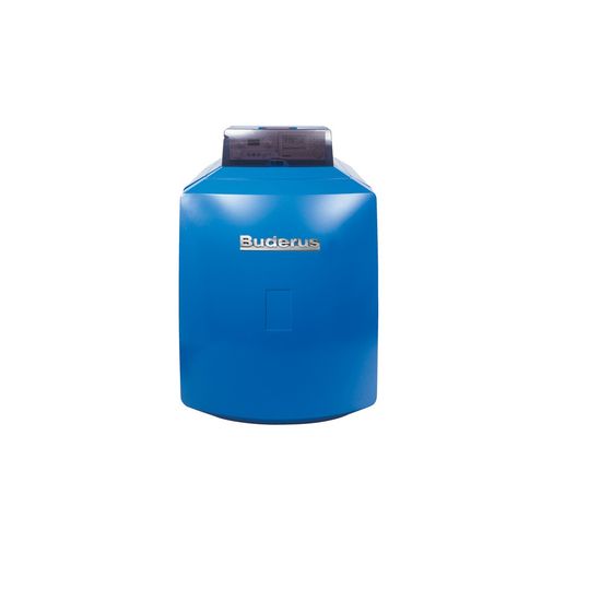 Buderus Logano plus Öl-Brennwertgerät GB125-35 35kW, V5, BE2.3, MC110, Himmelblau