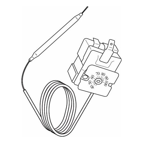 Buderus Thermostat, zur oberen Abschaltung, für Gefimatic S241