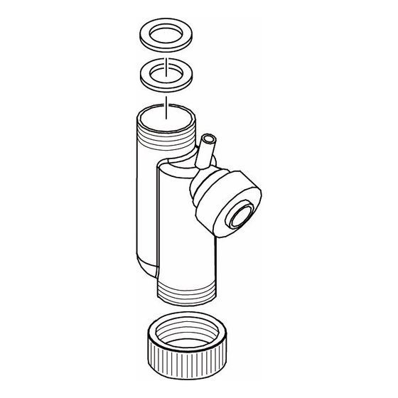 Buderus Siphon 50mm Sperrhöhe, 63044166