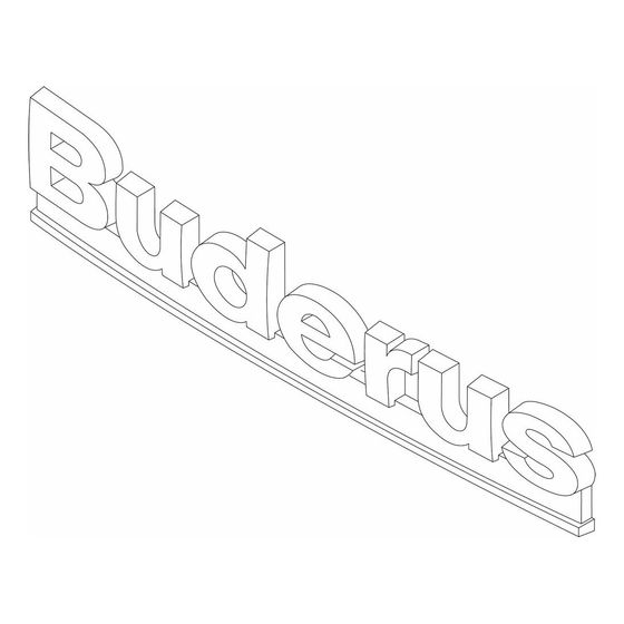 Buderus Logo, 87182242530