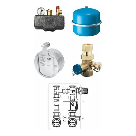 Buderus Zubehörpaket 2 Pelletkessel bis ca. 35kW