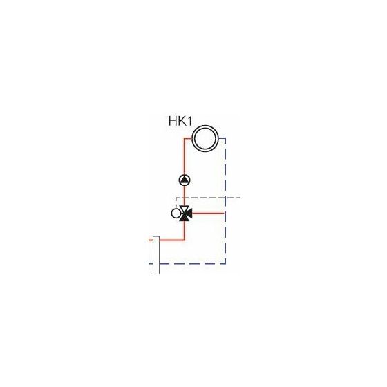 Buderus Logaplus Paket WE8.1 bis 15/20kW 1 Heizkreis WHY 80/60 HSM20/6 MM100 SolHU