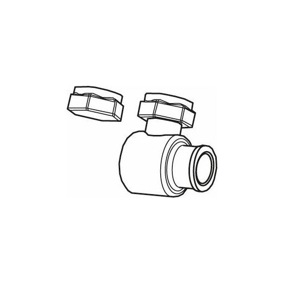 Buderus DIN-Adapter für Logatrend VC, zum Austausch von DIN-Radiatoren