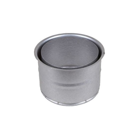Buderus Abgasrohr-Wandfutter DN 150, doppelt, blank