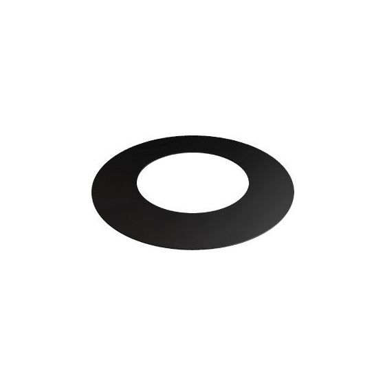 Buderus Rosette 80, Schwarz emailliert, 63044134