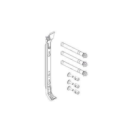 Buderus Rohwand-Adapter-Set, FMS H400, ab Länge 1800mm