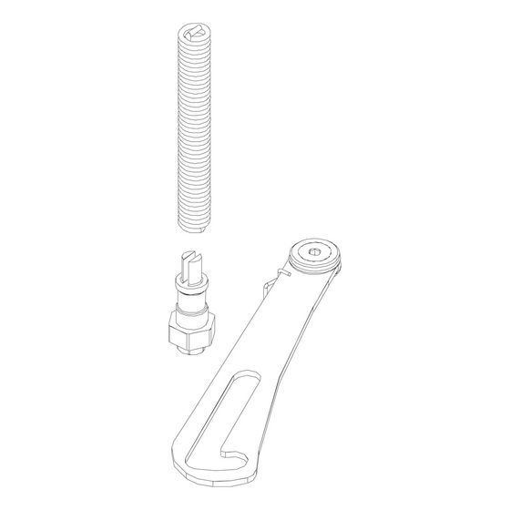 Buderus Türzugfeder mit Türarretierung komplett, 8738803750