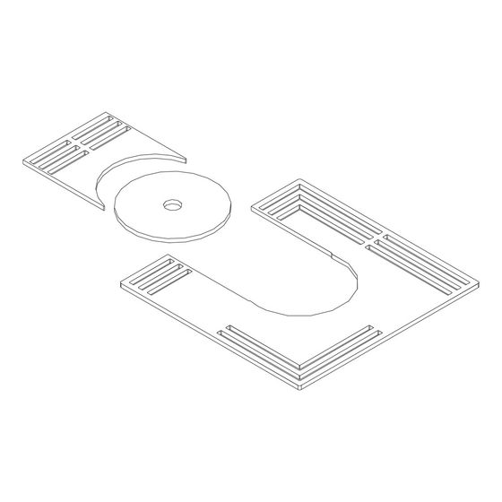 Buderus Abdeckung oben für Figura, Ecru