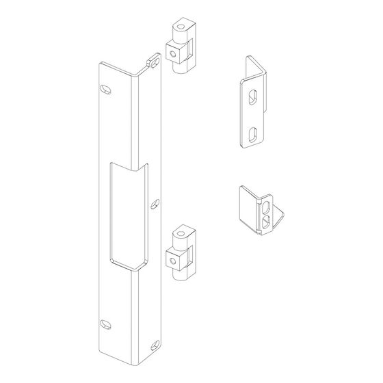 Buderus Schanier untere Frontblech Columna