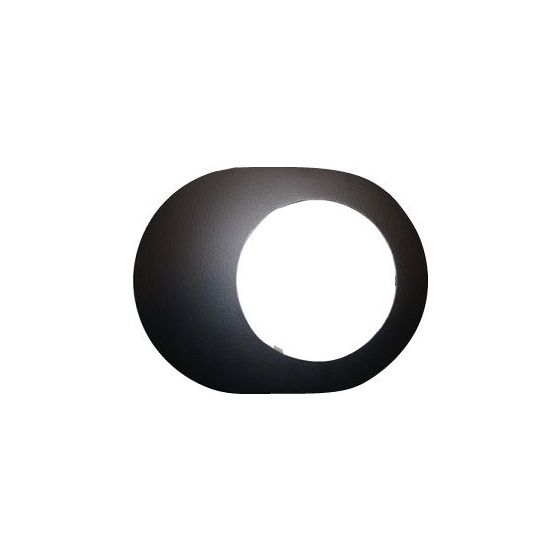 Buderus Rosette DS01 DN 150 für Kaminofen Schwarz lackiert, 7736661574