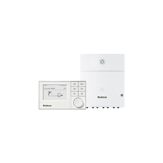 Buderus SC300 Solar-Autark-Set mit SM100, solare Warmwasserbereitung