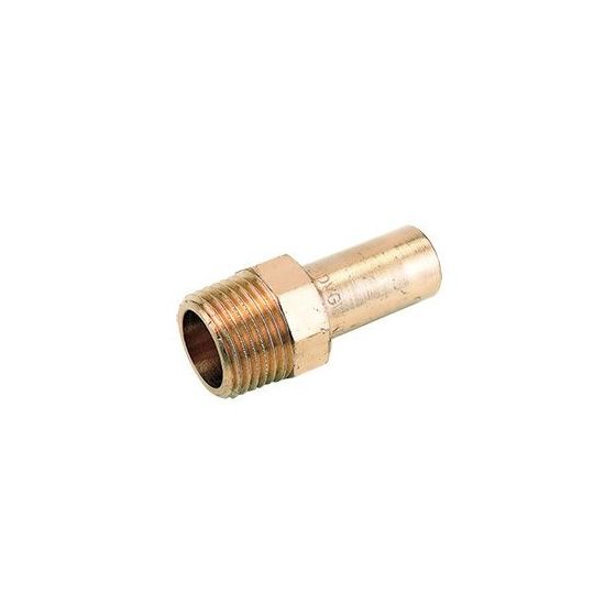 Buderus Logafix Rotguss Übergangsstück Außen/Außengewinde 54mm x R 2