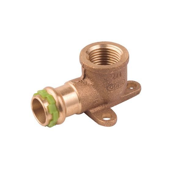 Buderus Logafix Rotguss Wandscheibe Innen/Innengewinde 12mm x Rp 1/2
