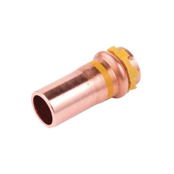 Buderus Logafix Kupfer Gas Reduzierstück Außen/Innen 18x15mm mit V-Kontur