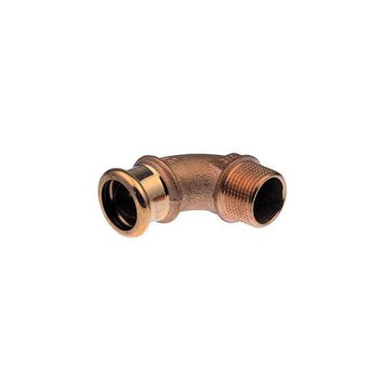 Buderus Logafix Rotguss Bogen 90 Grad Innen/Außengewinde 12mm x R 1/2