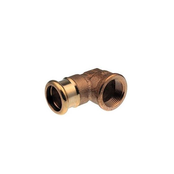 Buderus Logafix Rotguss Winkel 90 Innen/Innengewinde 15mm x Rp 3/4