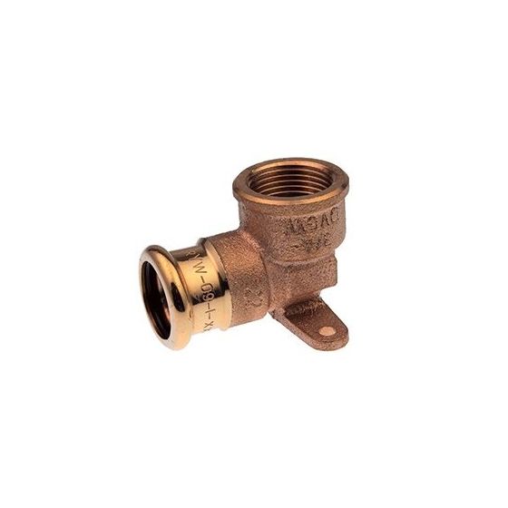Buderus Logafix Rotguss Wandscheibe 90 Grad Innen/Innengewinde 15mm x Rp 1/2