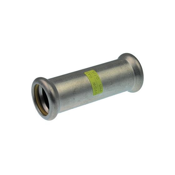Buderus Logafix Edelstahl Gas Schiebemuffe Innen/Innen 42mm mit M-Presskontur