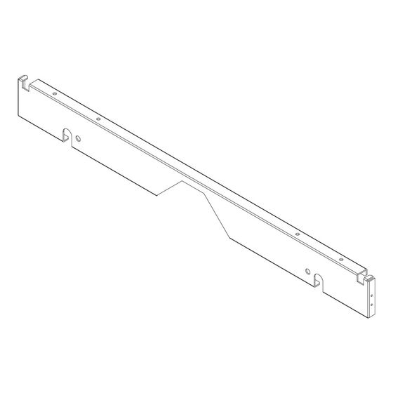 Buderus Traverse oben vorne/hinten 240-400