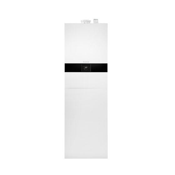 Buderus Logamax plus, Gas-Brennwertgerät GB172i-17 T210SR H V2, 17kW, integrierter 210l bivalenter Schichtladespeicher