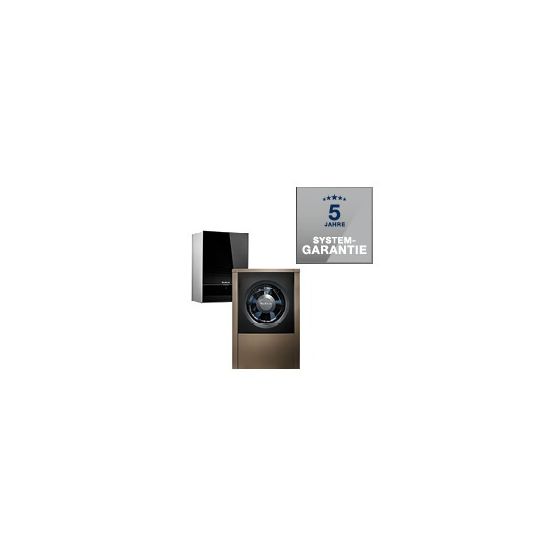 Buderus Logasys-Paket SL510i Wärmepumpe WLW196i-8 ARB, KM R410A, GB192-15i, 1 Heizkreis, P200.5, WW-Speicher SH290