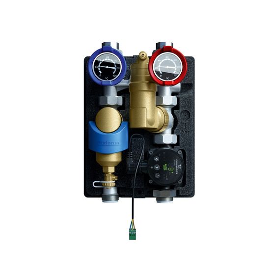 Buderus Heizkreis-Schnellmontage-Set HS25/6 MSL BU für 1 Heizkreis ohne Mischer DN 25 mit innovativer Hocheffizienzpumpe