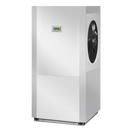 Buderus Dimplex Luft/Wasser-Wärmepumpe LI 20TES Innenaufstellung, 14,7kW, Luftführung 180 Grad