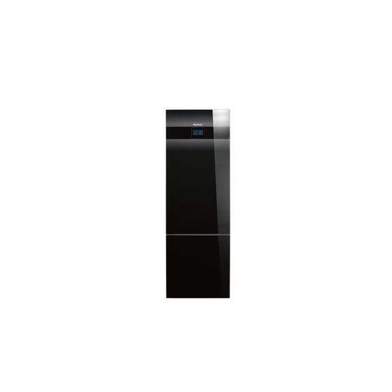 Buderus Logatherm Sole/Wasser-Wärmepumpe WSW196i.2-6 R410A mit T180, MX400 6kW bei B0/W35, Titanium-Schwarz